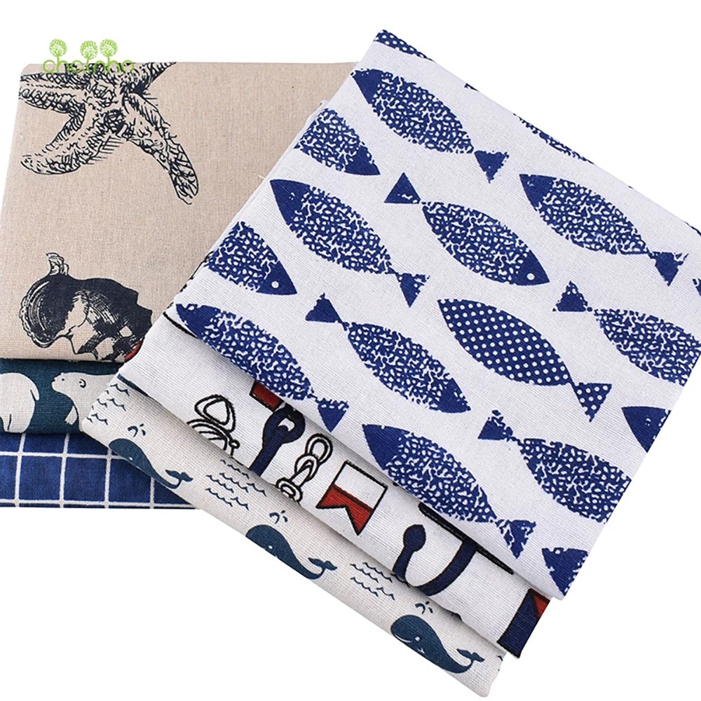 Chainho,Printed Cotton Linen F - Sewing Geotextile Fabric reseña y precio