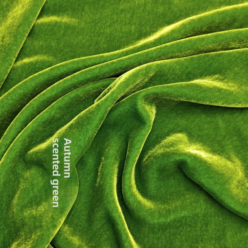 100% Mulberry Silk Burnt Out V - Sewing Velvet Fabric reseña y precio