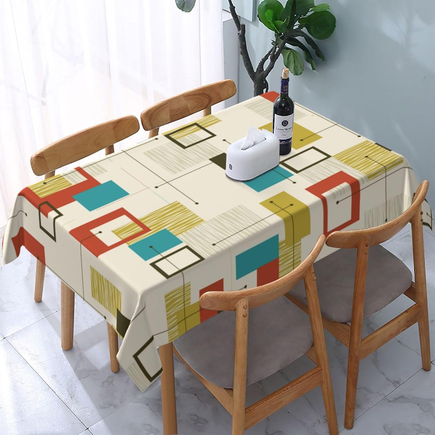 Abstract Geometric Mid Century - Century Textile & Sewing Supply Saskatoon Sk reseña y precio