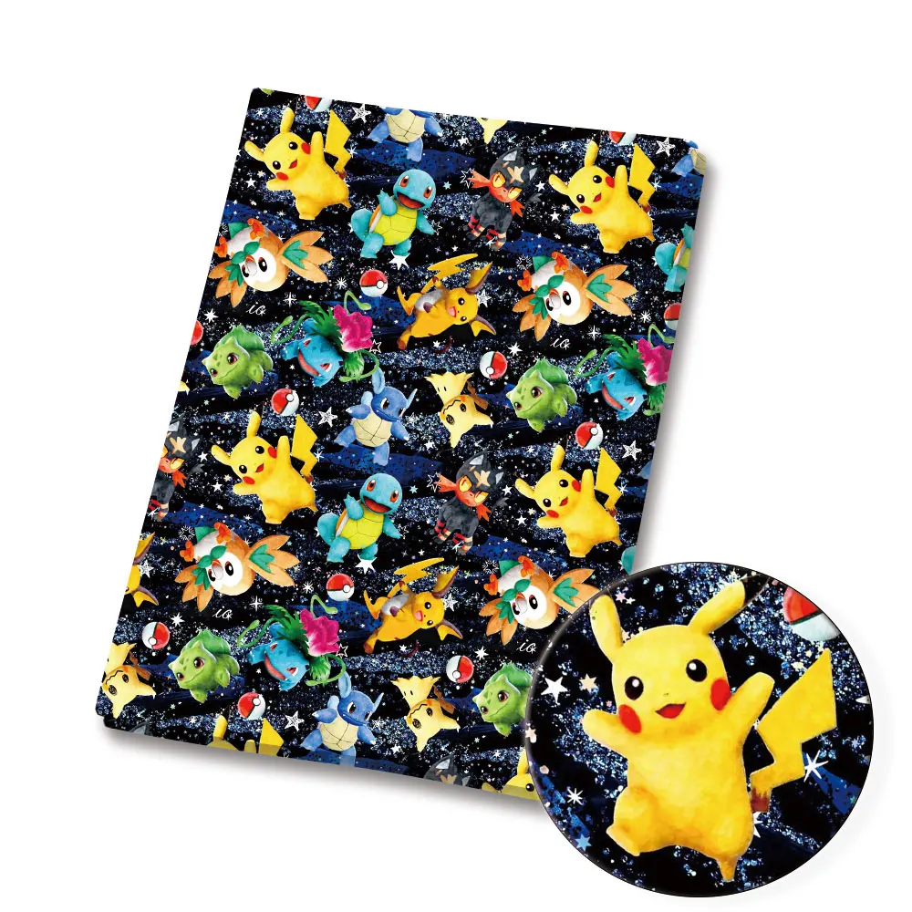 Pokemon Cartoon Fabric140*50cm - Sewing Production reseña y precio