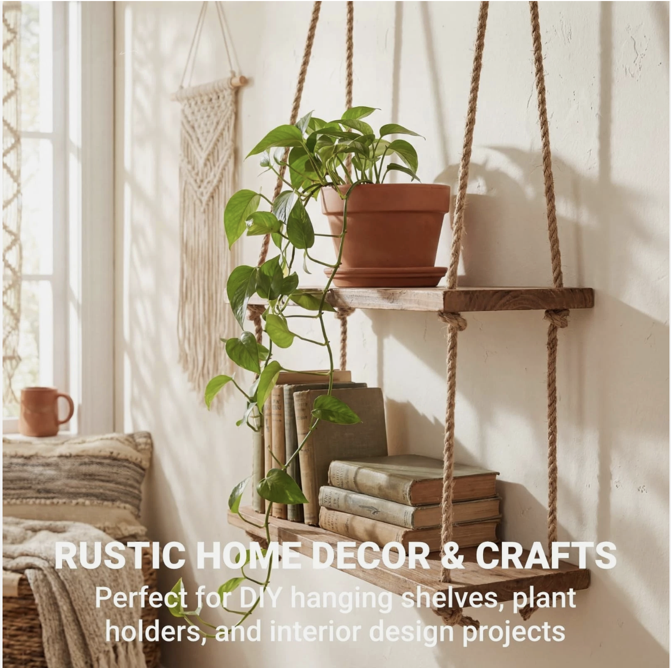 Natural Vintage Jute Rope Stri - Vintage Sewing Textile reseña y precio
