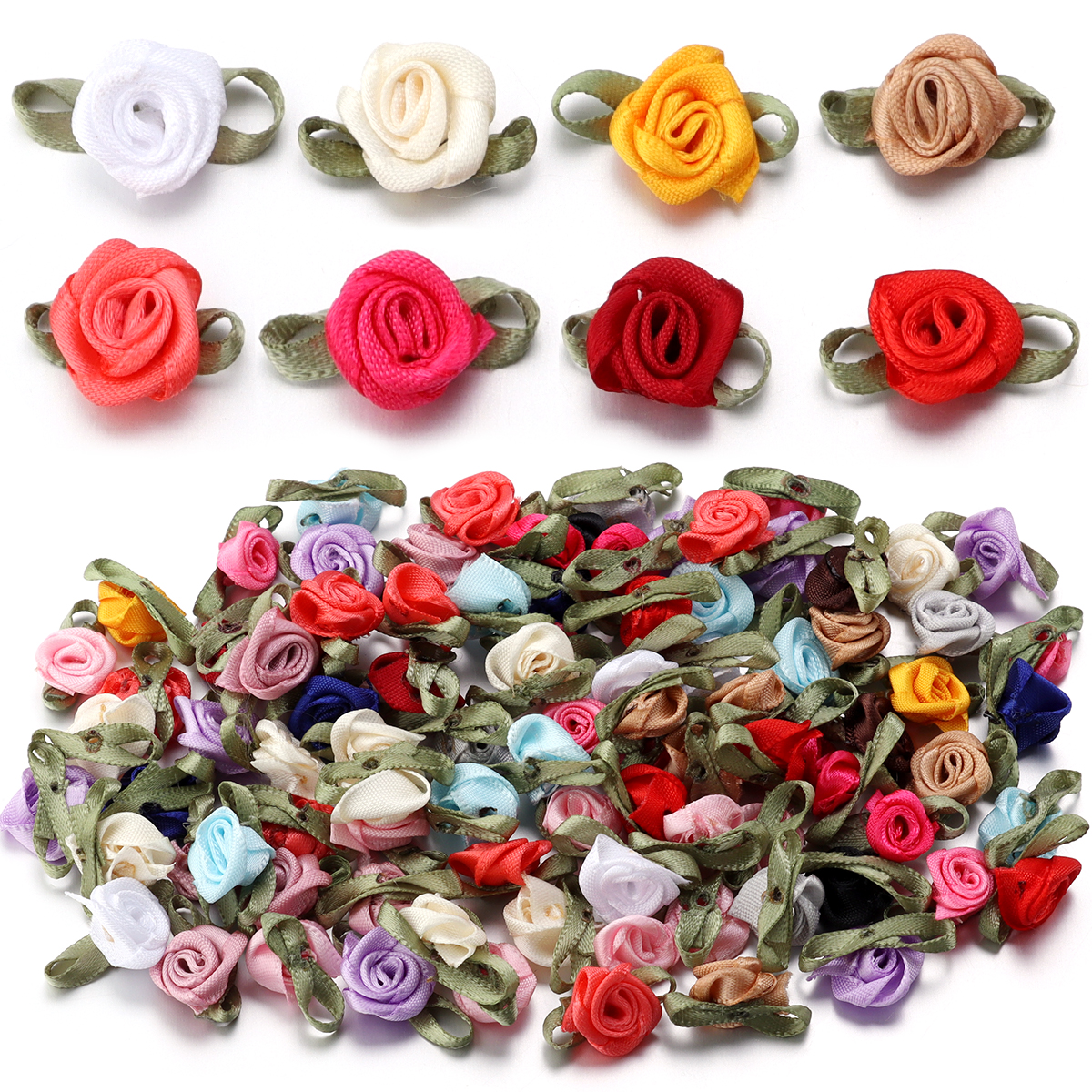 50Pcs 1.5x2.5cm 18 Colors For  - Sewing Production reseña y precio