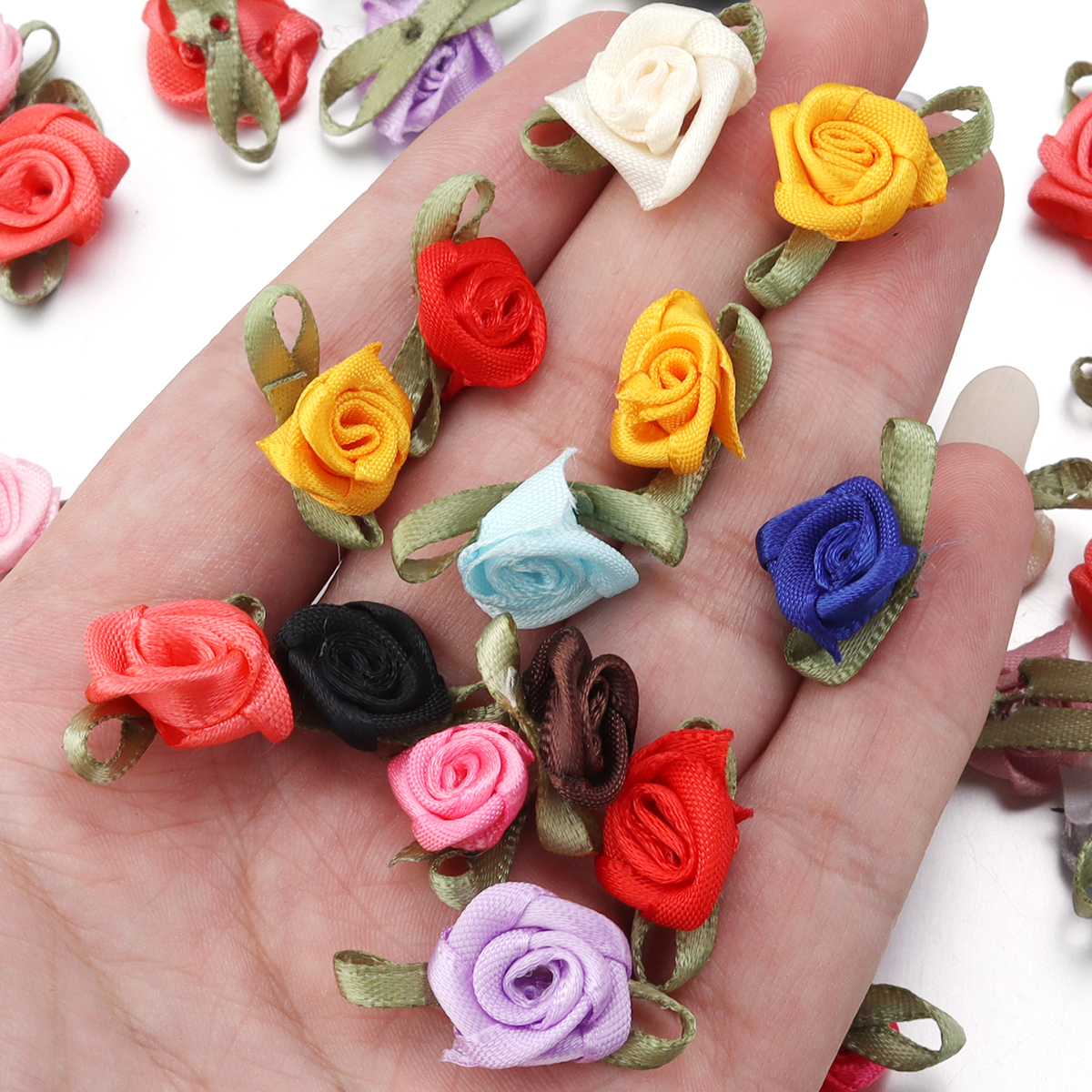 50Pcs 1.5x2.5cm 18 Colors For  - Sewing Production reseña y precio