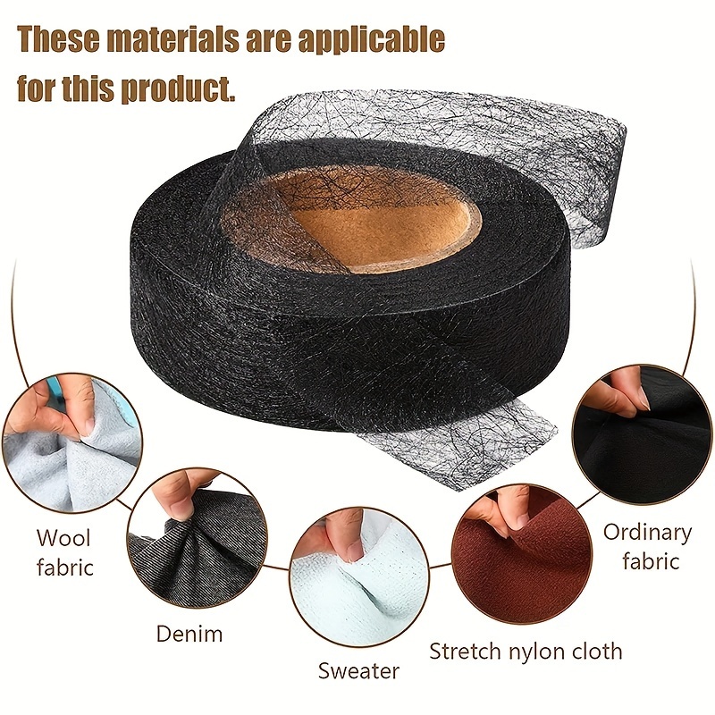 70 Yards Iron-On Fusible Hem T - Hem Tape Fusible reseña y precio