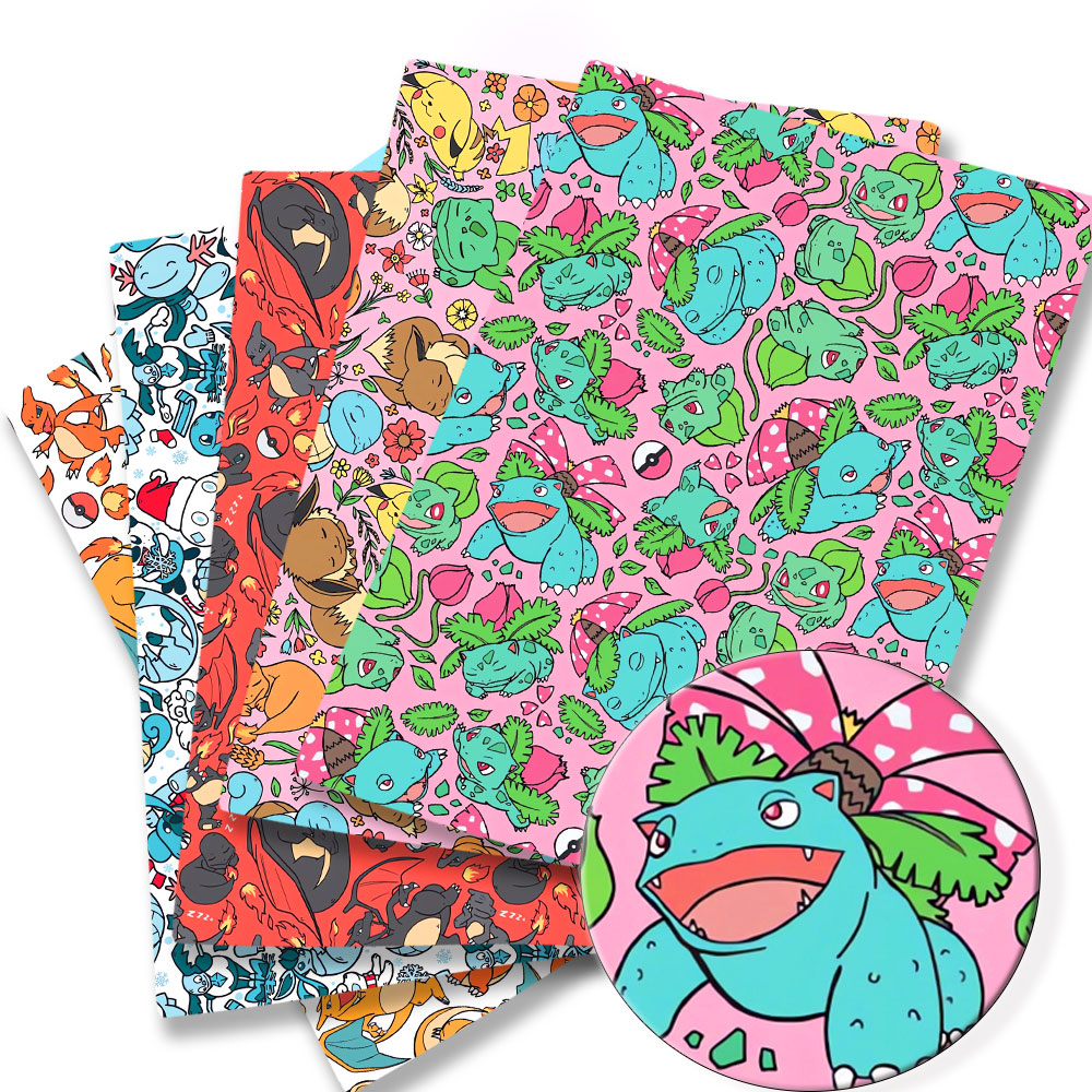 Pokemon Cartoon Fabric140*50cm - Sewing Production reseña y precio
