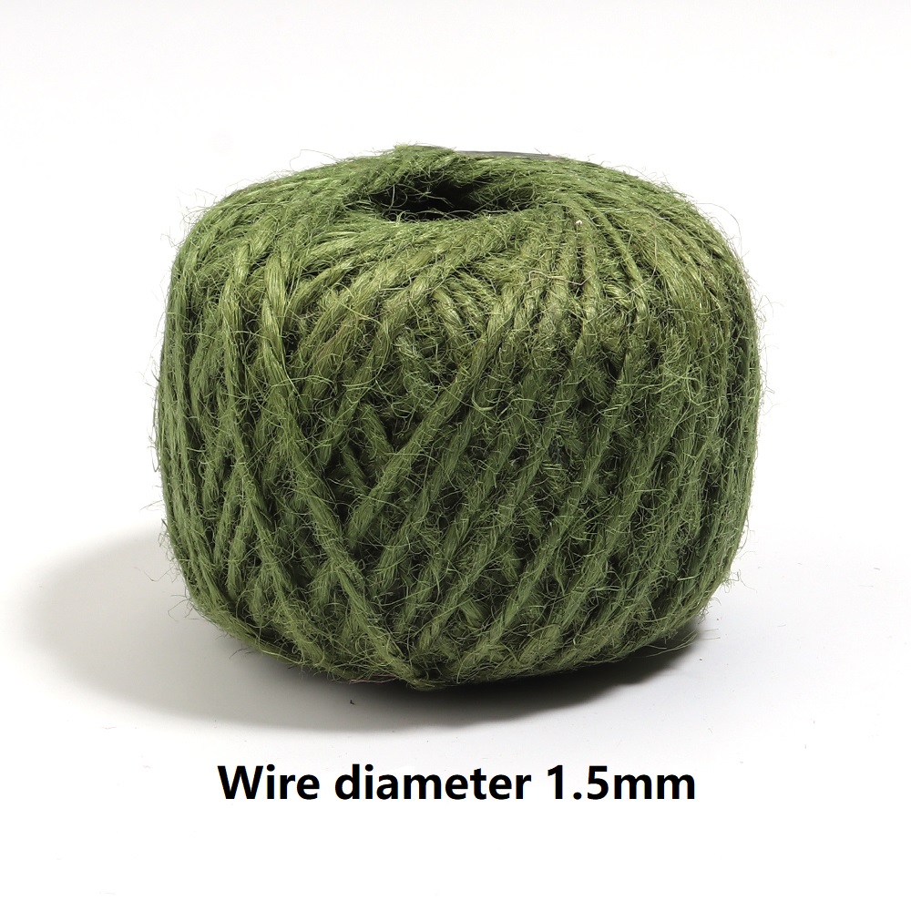 50Meter Natural Jute Ribbon Cr - Vintage Sewing Textile reseña y precio