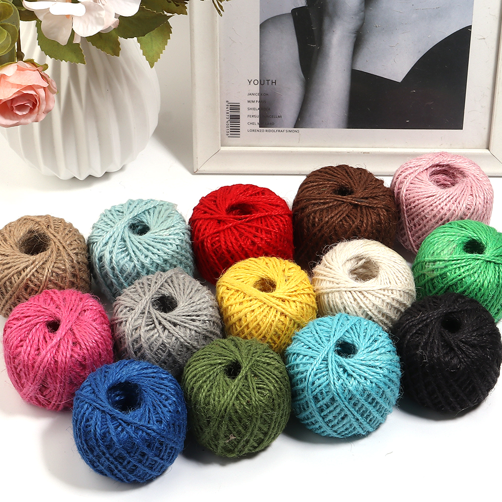 50Meter Natural Jute Ribbon Cr - Vintage Sewing Textile reseña y precio