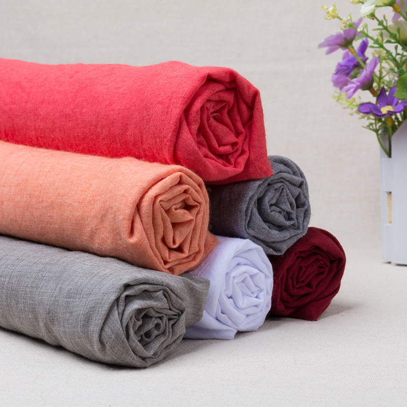 Thin Bamboo Linen Cotton Fabri - Vintage Sewing Textile reseña y precio