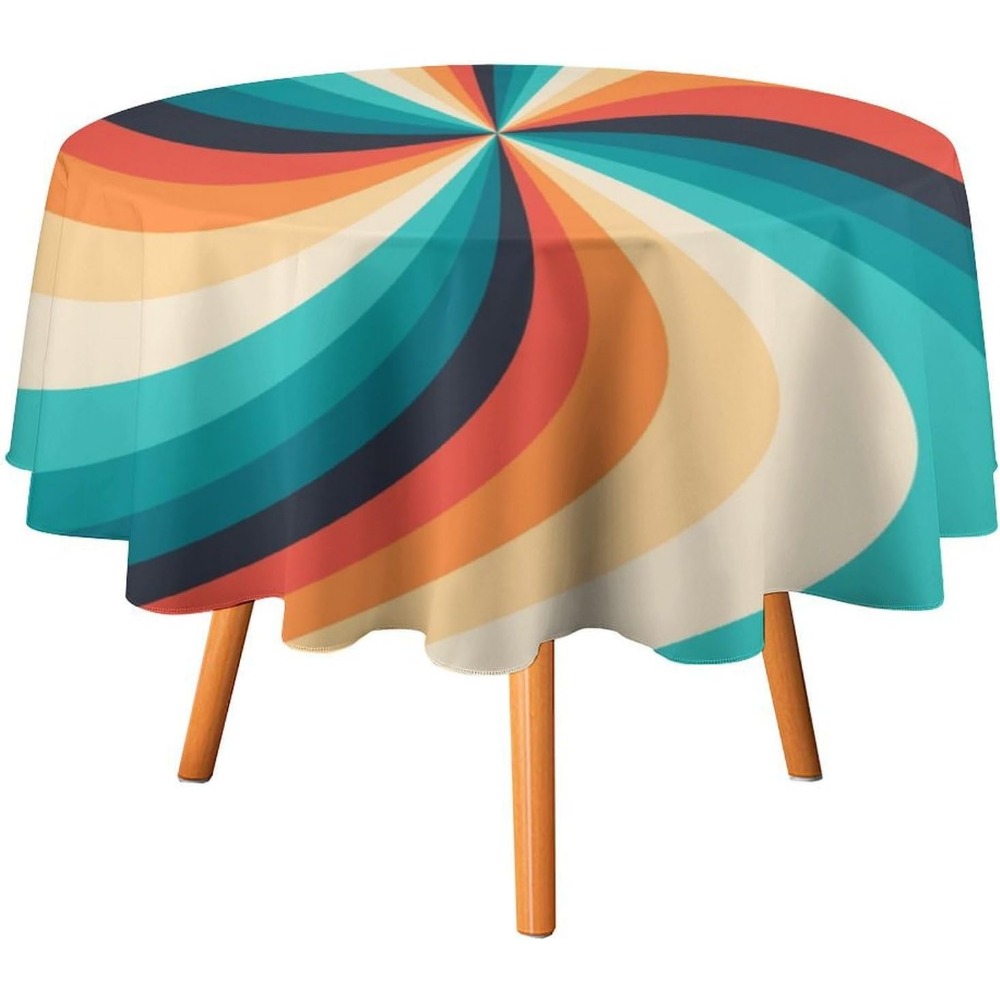 Vintage Groovy Swirl Round Tab - Century Textile & Sewing Supply Saskatoon Sk reseña y precio