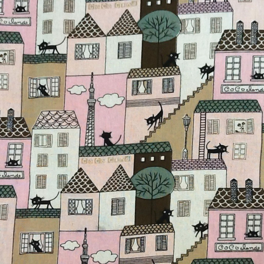 Nordic Small House Series Vint - Vintage Sewing Textile reseña y precio