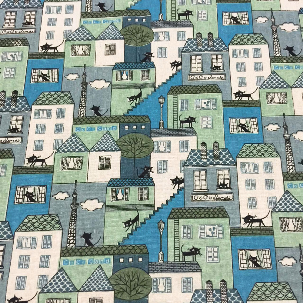 Nordic Small House Series Vint - Vintage Sewing Textile reseña y precio