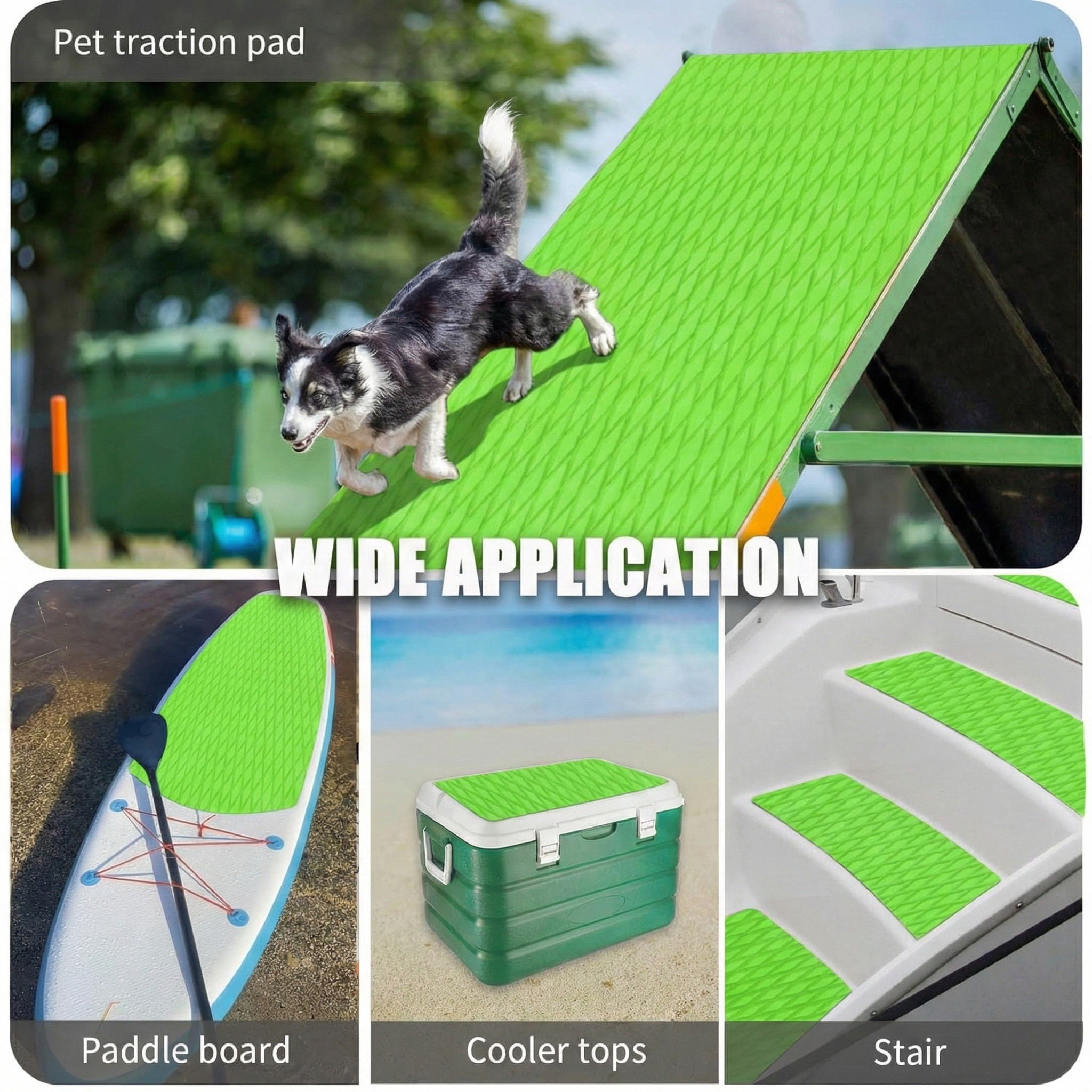 2400x550x5mm EVA Boat Decking  - Cutting Mat Self Heal reseña y precio