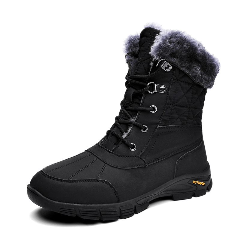 Plus Size Snow Boots Rubber No - Sewing Fleece reseña y precio