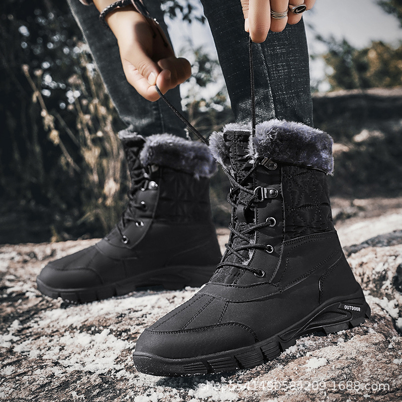 Plus Size Snow Boots Rubber No - Sewing Fleece reseña y precio