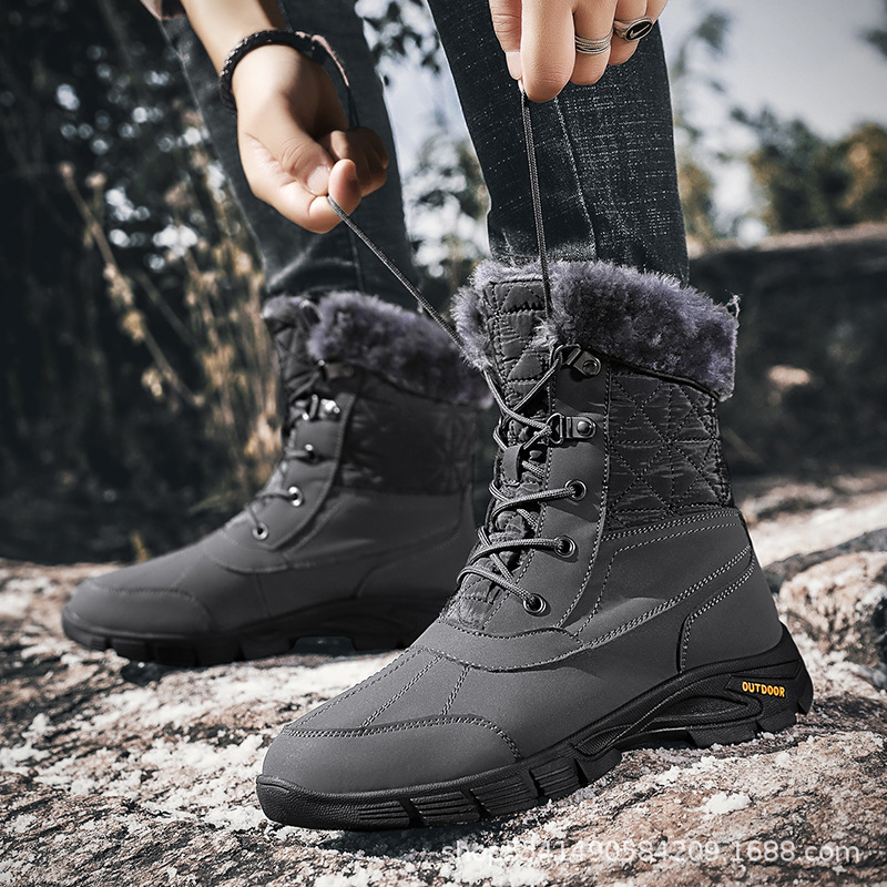 Plus Size Snow Boots Rubber No - Sewing Fleece reseña y precio