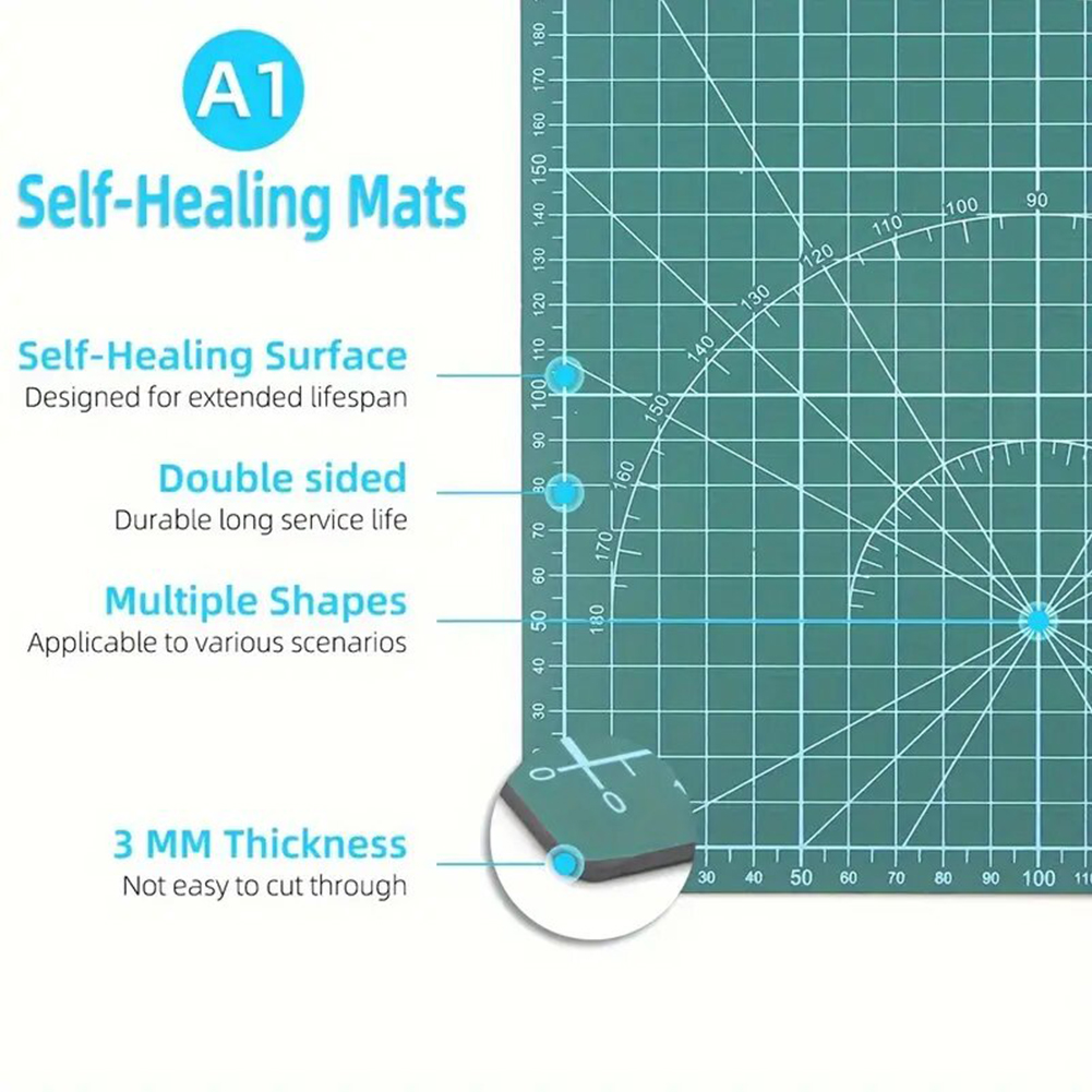 Self Healing Cutting Mat Gridd - Cutting Mat Self Heal reseña y precio