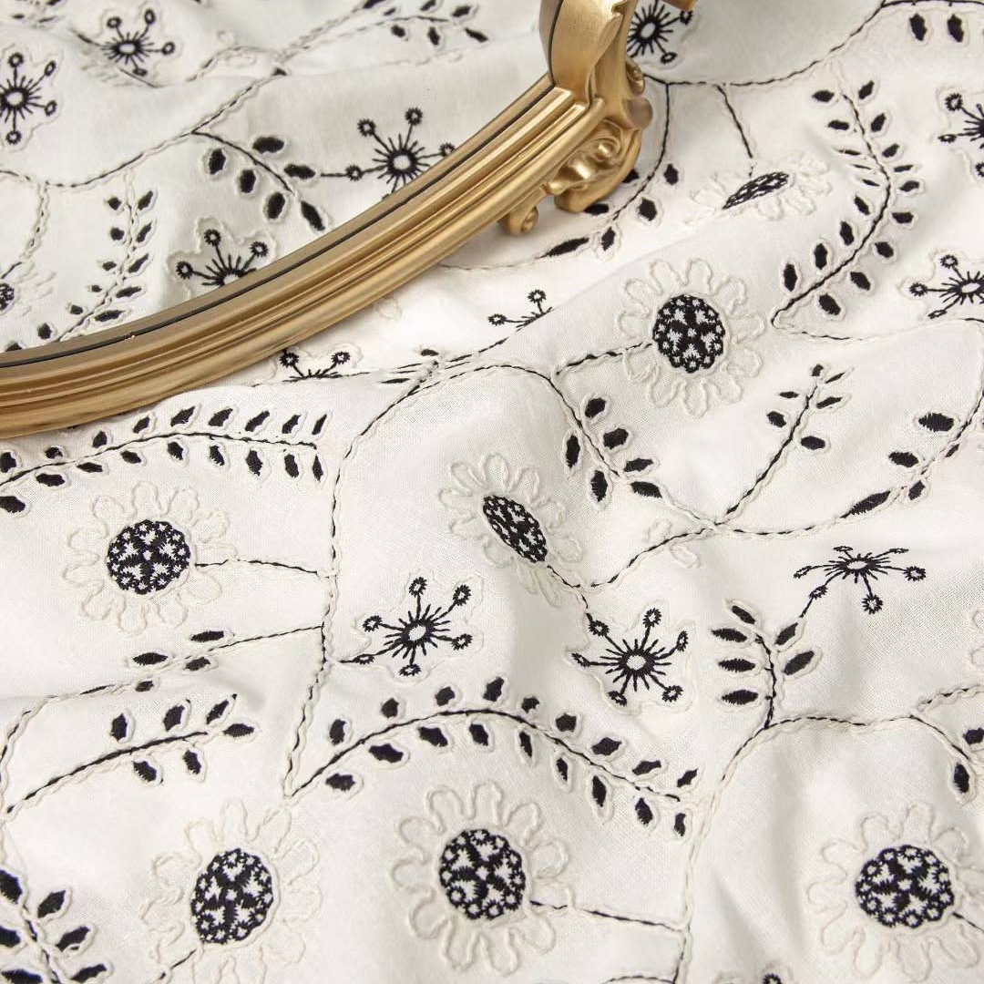 Vintage full-width embroidered - Vintage Sewing Textile reseña y precio