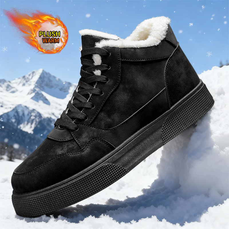 Autumn & Winter Men's Snow Boo - Sewing Fleece reseña y precio