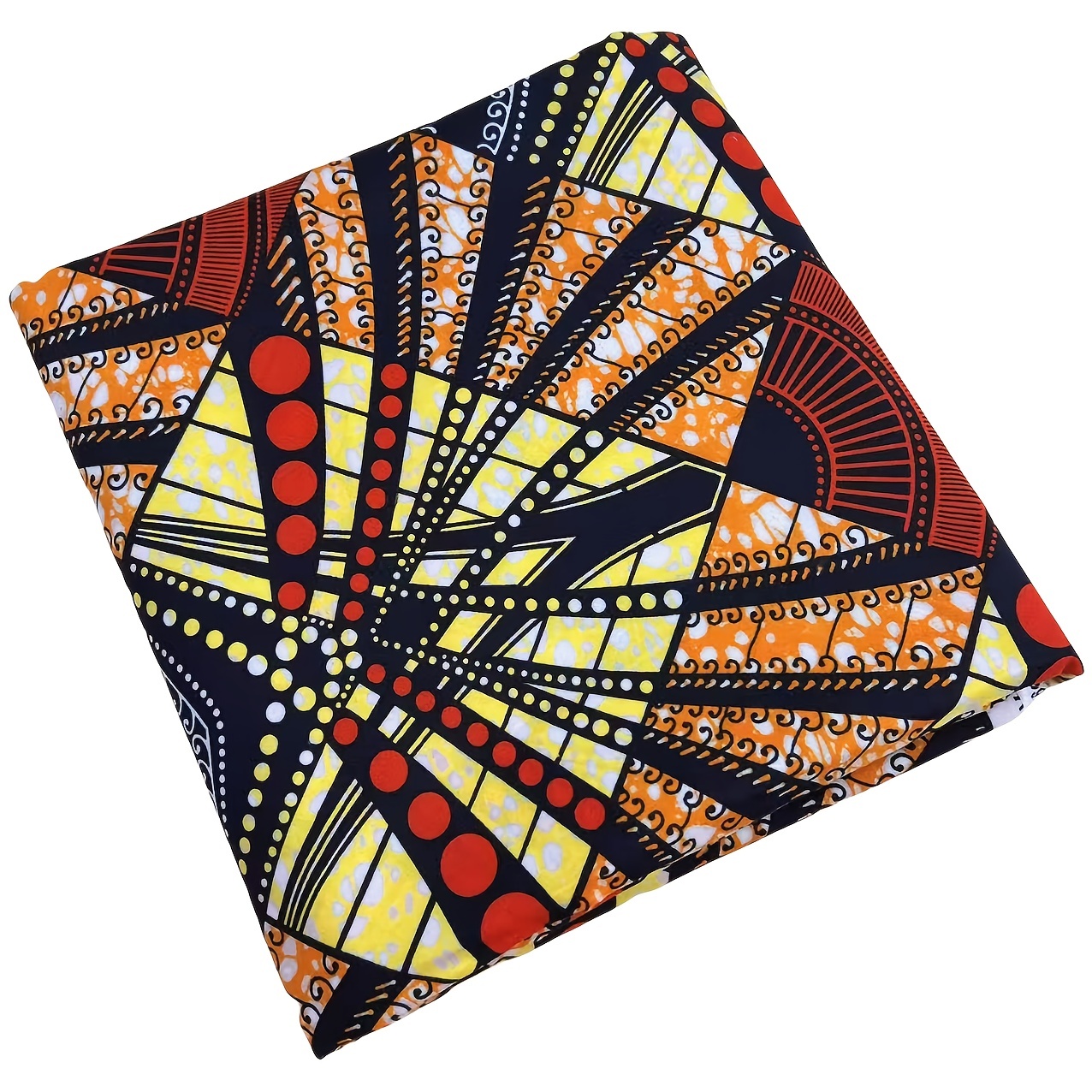 6yards African ethnic wax prin - Sewing Geotextile Fabric reseña y precio